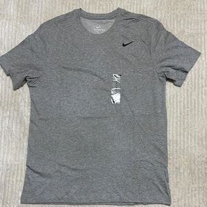 Nike Men's Heather Gray Short Sleeve Tee